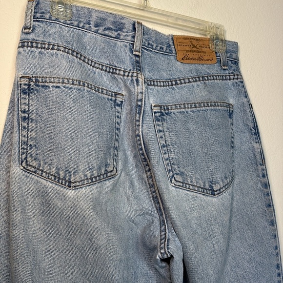Eddie Bauer Vintage Denim Straight Mom Jeans Classic size 10 petite - Picture 5 of 7